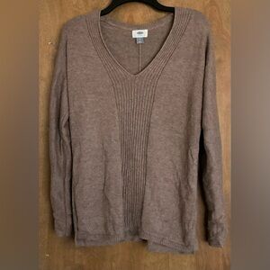 Old Navy Women’s Small Long Sleeve Lightweight Sweaters Tan Beige